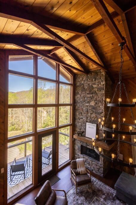 Family Cabin Near Smoky Mtn Entrance Nantahala Robbinsville Extérieur photo